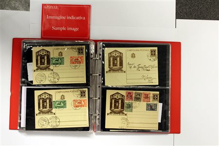 INTERI POSTALI 1893/1986Collezione avanzata e specializzata delle cartoline...