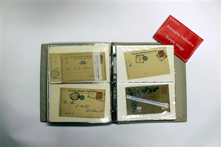 INTERI POSTALI 1894/1927Collezione avanzata e specializzata delle cartoline...