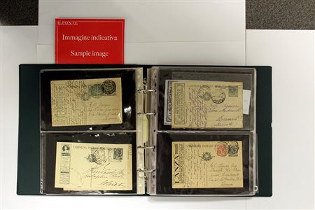 INTERI POSTALI 1919/1925Collezione avanzata e specializzata delle cartoline...