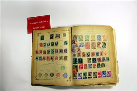 MONDIALI 1840/1938Collezione del periodo montata con linguelle su 2 antichi...