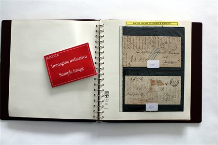 POLONIA 1860/1950Collezione del periodo in 3 classificatori. Da...