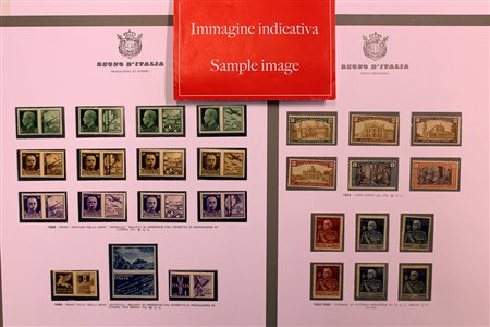 REGNO D'ITALIA 1861/1943Colleziona avanzata del periodo, con posta aerea,...