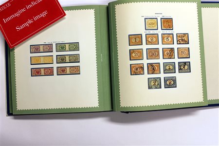 REGNO D'ITALIA 1862/1945Collezione del periodo, con buone presenze tra cui...