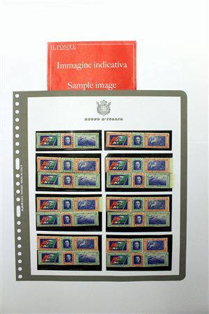REGNO D'ITALIA 1933Posta aerea "Crociera del Decennale". Collezione completa...