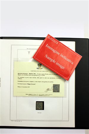 REGNO D'ITALIA - SAGGI E PROVE 1863/1930Collezione formata da 17 tra saggi e...