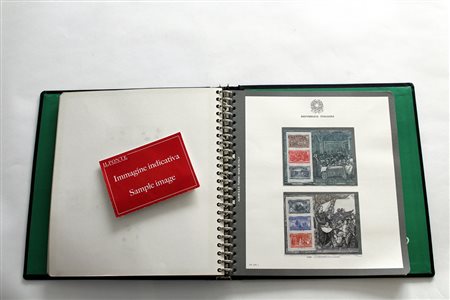 REPUBBLICA 1945/1962Collezione pressoché completa del periodo, con alcune...