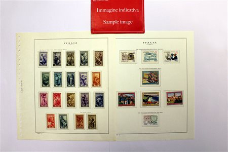 REPUBBLICA 1945/1962Collezione pressoché completa del periodo, con servizi....