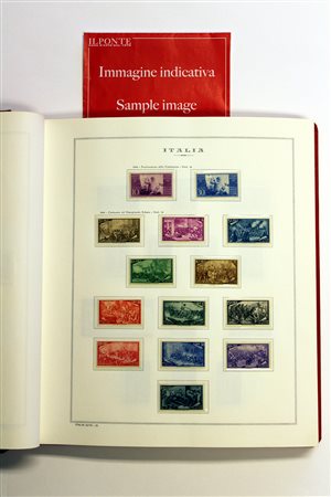 REPUBBLICA 1945/1979Collezione completa del periodo, con "Gronchi rosa" e...