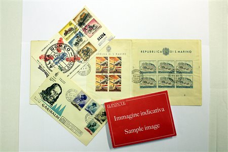 SAN MARINO 1949/1965Collezione del periodo formata principalmente da buste...
