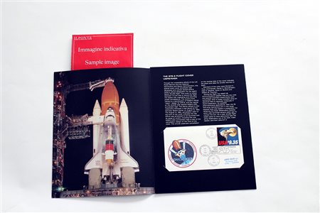 STATI UNITI - SPAZIO 1983"Challenger", lotto formato da 10 buste, nei loro...