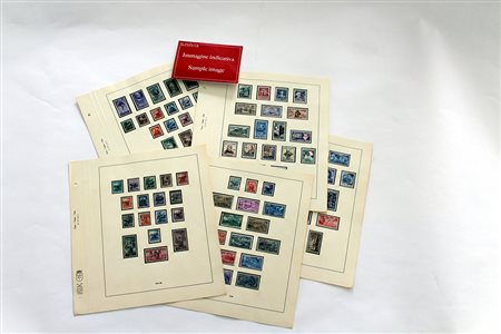 TRIESTE A e B 1945/1954Le due collezioni del periodo, montata su fogli...