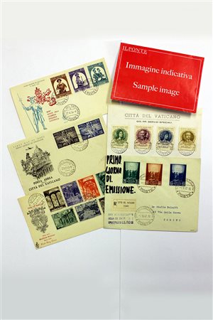 VATICANO 1929/1958Collezione del periodo formata principalmente da buste...