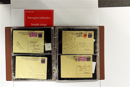 VENEZIA GIULIA, TRIESTE A, B - STORIA POSTALE 1945/1954Collezione...