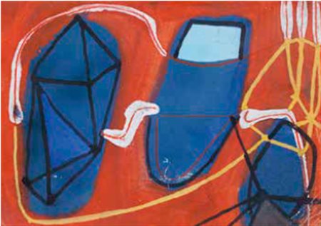 ALBERTO BURRI Città di Castello 1915 – Nizza 1995 TEMPERA, 1950 tempera su...