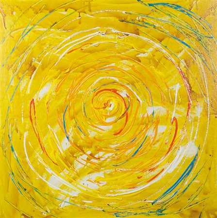 MARIO SCHIFANO Homs 1934 – Roma 1998 SOLARE COME ENERGIA, ANNI ‘80 tecnica...