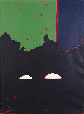 TANO FESTA Roma 1938 – 1988 PAESAGGIO, 1971 olio su tela, cm 100x70. Firmato...