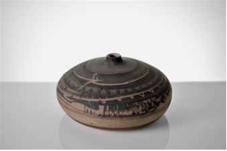 EMILIO SCANAVINO Genova 1922 – Milano 1986 SENZA TITOLO, 1964 vaso in...