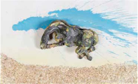 AGENORE FABBRI Quarrata 1911 – Savona 1998 CAVALLO scultura in terracotta...