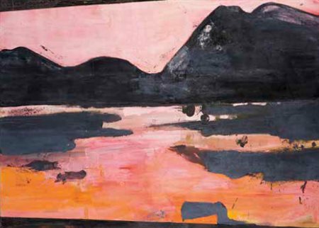 GIOVANNI FRANGI Milano 1959 SAMOS, 2002 olio su tela, cm 130x180. Firmato,...