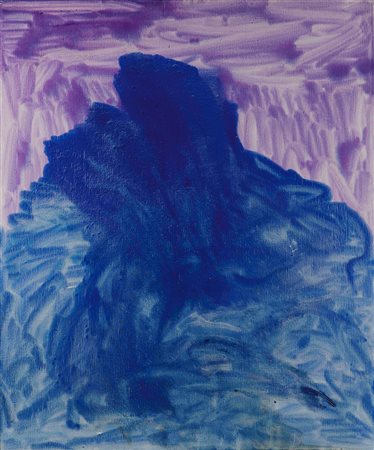 Vasco Bendini (1922-2015) Studio, 1990 acrilici su tela, cm 120x100 firmato,...