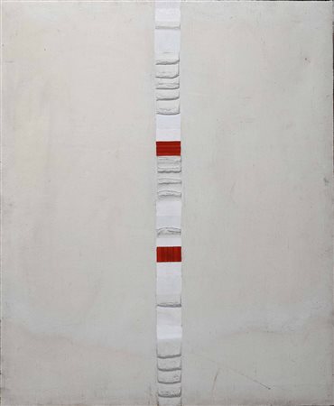 Giancarlo Bargoni (1936) Costruzione con colore guida Rosso, 1963 tecnica...