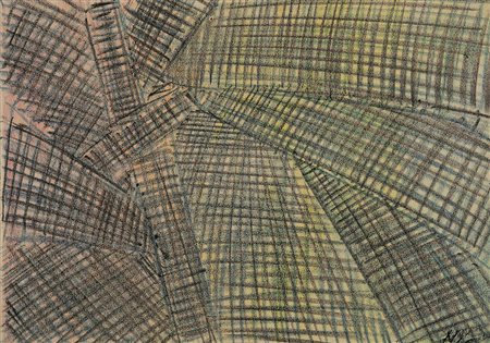 Mario Nigro (1917-1992) Dallo spazio totale, 1953 tecnica mista su...