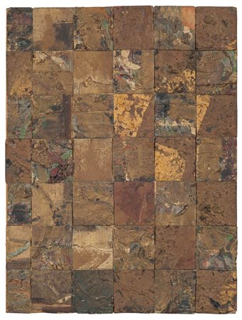 Remo Bianco (1922-1988) Senza titolo, fine anni ‘50 collage materico su...