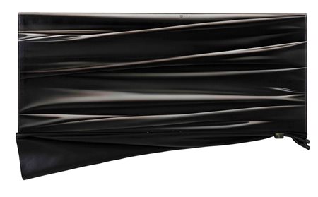 Umberto Mariani (1936) Tela+oggetto acrilico su kristal su tela, cm 70x120...