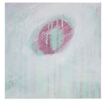 Pierpaolo Calzolari (1943) Senza titolo, 1995 acrilico su tela, cm 19x19...