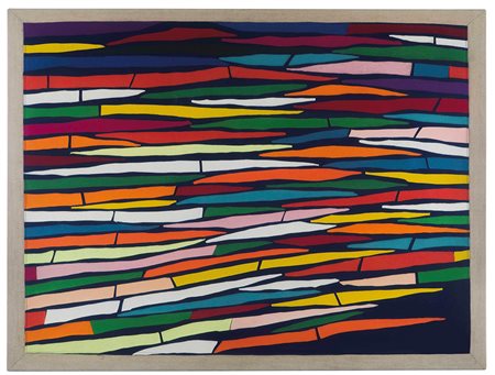 Piero Dorazio (1927-2005) Composizione n. 7, 1974 multiplo in feltro, cm...
