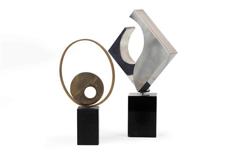 Carmelo Cappello (1912-1996) Lotto di due sculture: Senza titolo, 1978...