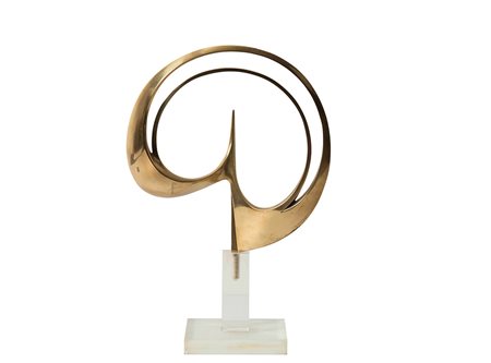 Carmelo Cappello (1912-1996) Senza Titolo, 1975 ottone, altezza con base cm...