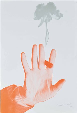 Marcel Duchamp (1887-1968) Poster per la mostra “Edition et Sur Marcel...