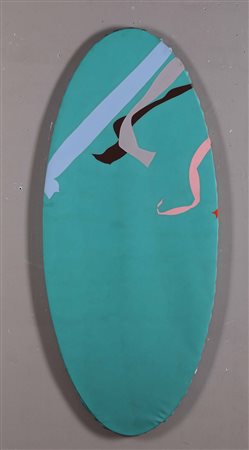 Giuseppe Salvatori (1955) Piazza del Popolo, Trittico, 1990 acrilico su tela...