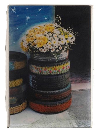 Bonomo Faita (1955) Senza titolo fotografia su cartone, ricoperto da acetato,...