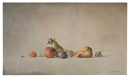 Claudio Bonichi (1943) Autunno a Monchiero, 1988 olio su tela, cm 35x60...