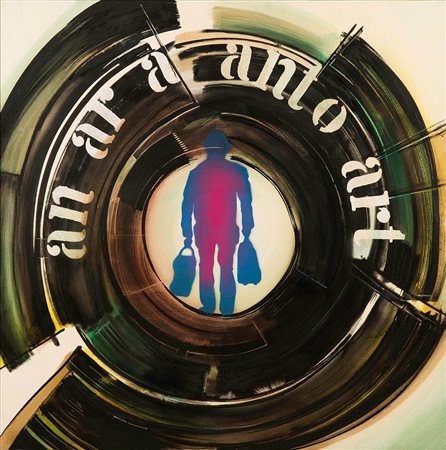 Gianni Bertini (1922-2010) Le voyage de Melicerte La fuga di Tifone, 1991...