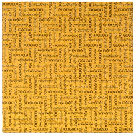 Mimmo Iacopino (1962) Senza titolo, 2000-2008 collage di metri su tela, cm...