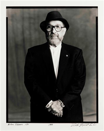 Timothy Greenfield-Sanders (1952) Arturo Schwarz, 1994 fotografia in bianco e...
