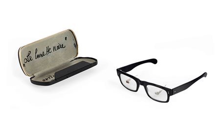 Daniel Spoerri (1930) La lunette noire - Optique moderne, 1961 occhiali in...