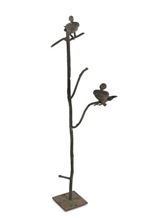 Daniel Spoerri (1930) Senza titolo bronzo, altezza cm 111 Daniel Spoerri...