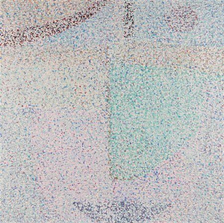 Sam Havadtoy (1952) Senza titolo tecnica mista e acrilico su pizzo riportato...