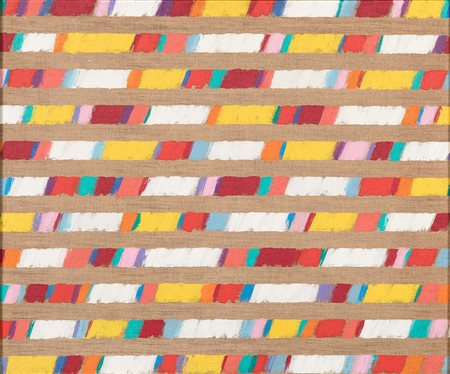 Piero Dorazio (1927-2005) Macchie III, 1979 olio su tela, cm 54x64,5 firmato...