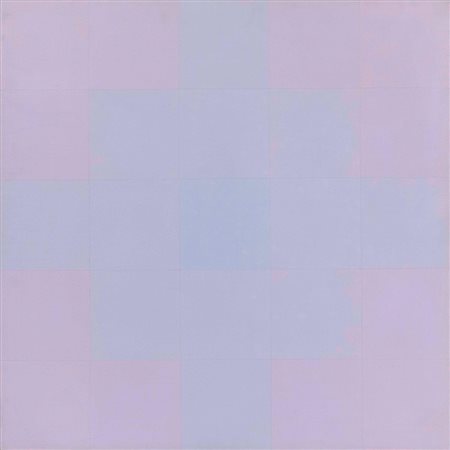 Jorrit Tornquist (1938) OP.403 Db, 1971 acrilico su tela, cm 80x80 firmato,...