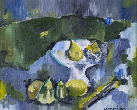 BARBIERISenza Titolo, 1967Olio su telacm 40x50Firma e datazione al fronte