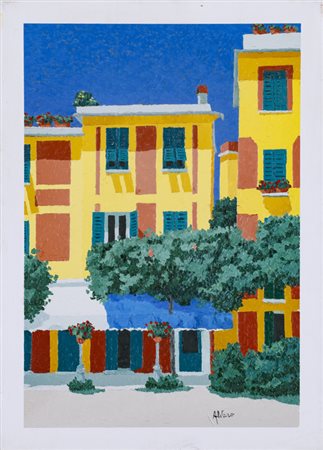 ALVARO CATTANEO (1938)Senza TitoloOlio su telacm 70x50x4Firma al...