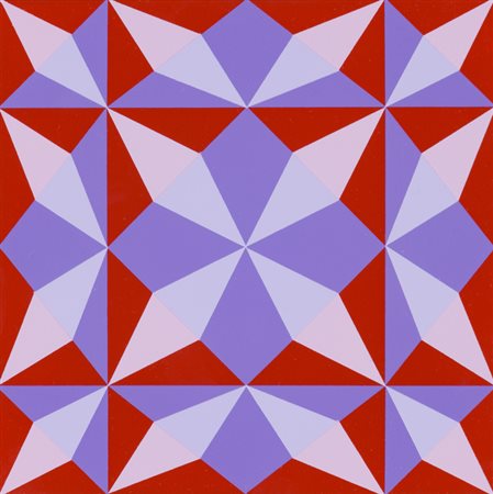 MASSIMO SALVADORI (1960)C4M66, 2017Acrilici su tela intavolatacm 15x15Firma,...