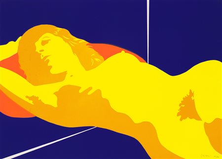 CARLO GAJANI (1929-2009)Senza TitoloLitografiacm 50x69,5Firma e numerazione...