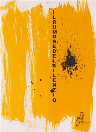 UGO CARREGA (1935-2014)Il rumore del silenzio, 2009Tecnica mista su...