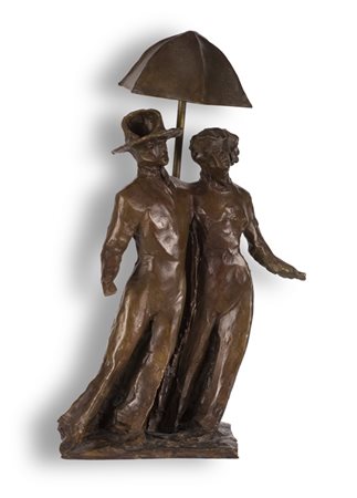 GIACOMO MARIA CAVINA (1959)Senza TitoloScultura i bronzo a cera persacm...